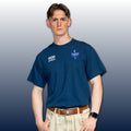 Men's Navy Short Sleeve T-Shirt (Podiumwear X River Light FC)