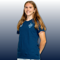 Women's Navy Short Sleeve T-Shirt (Podiumwear X River Light FC)