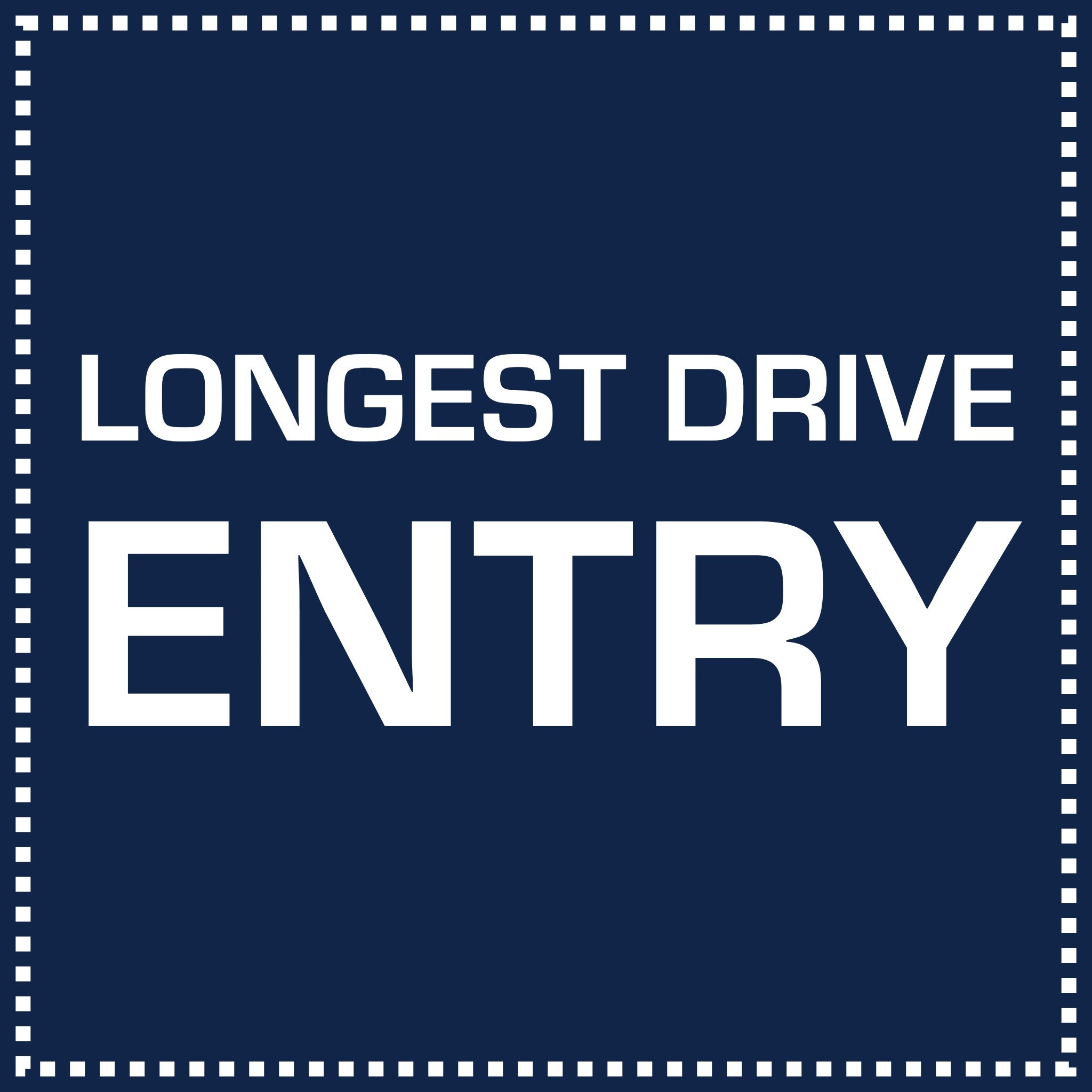 Longest Drive Entry