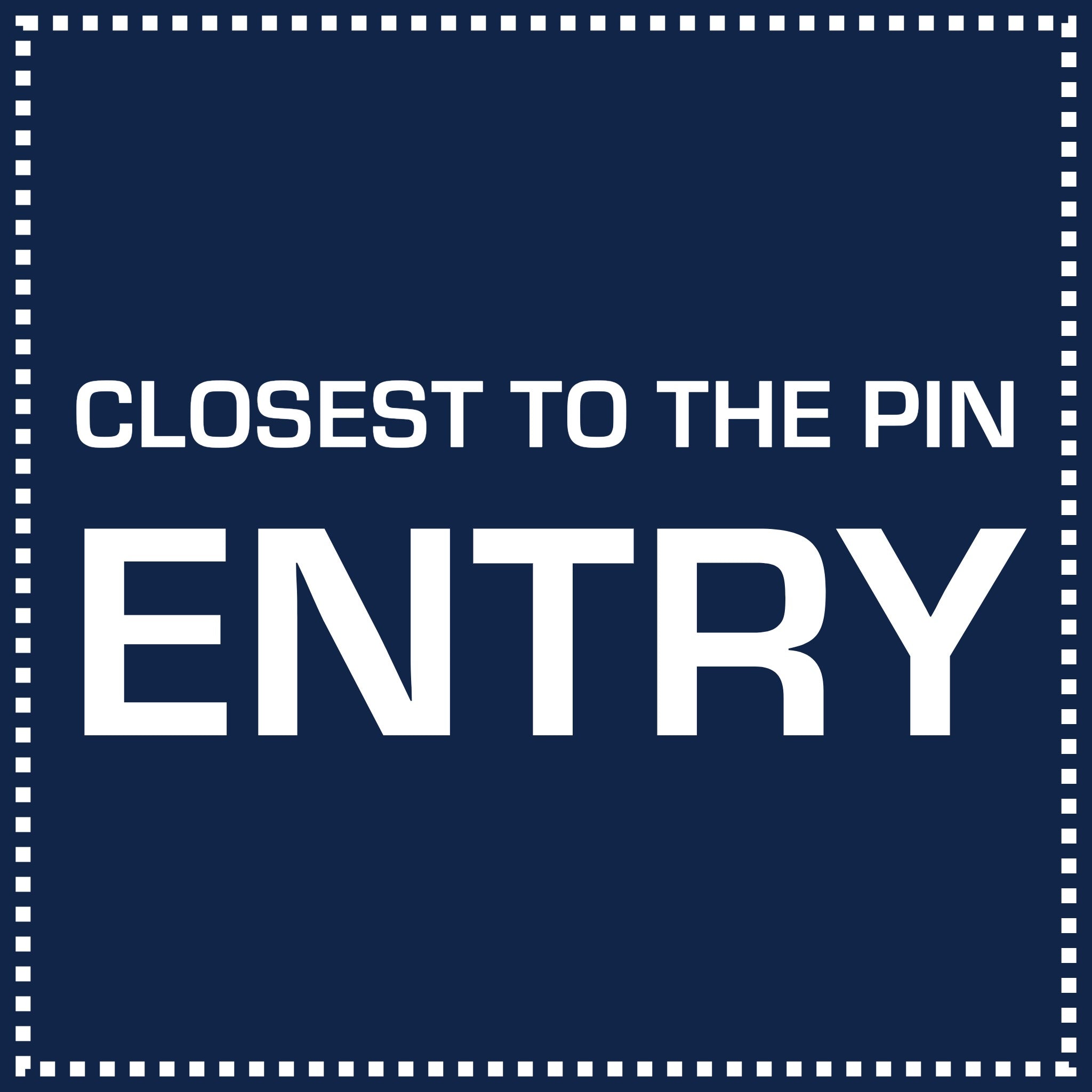 Closest to the Pin Entry