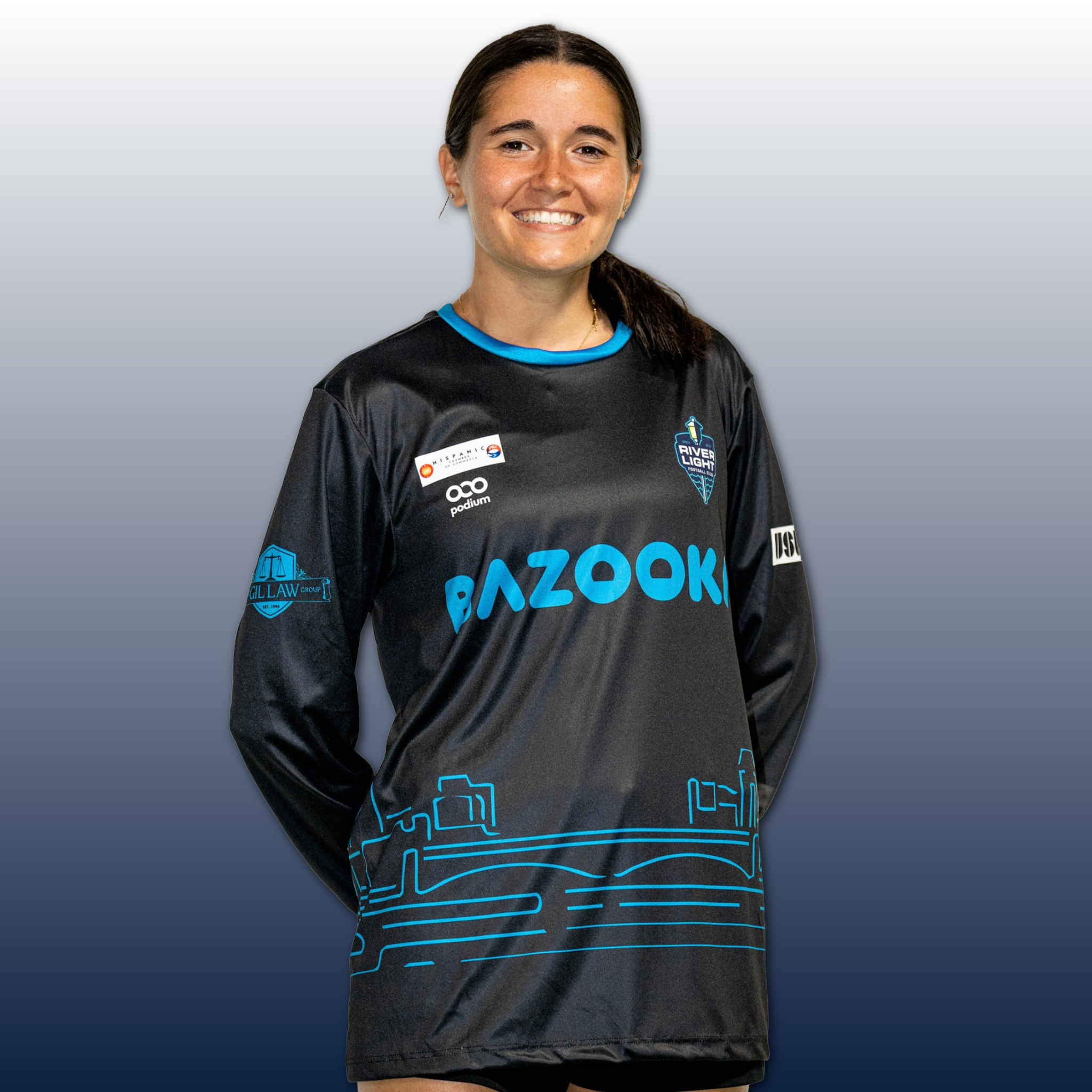 River Light FC Black Skyline Jersey